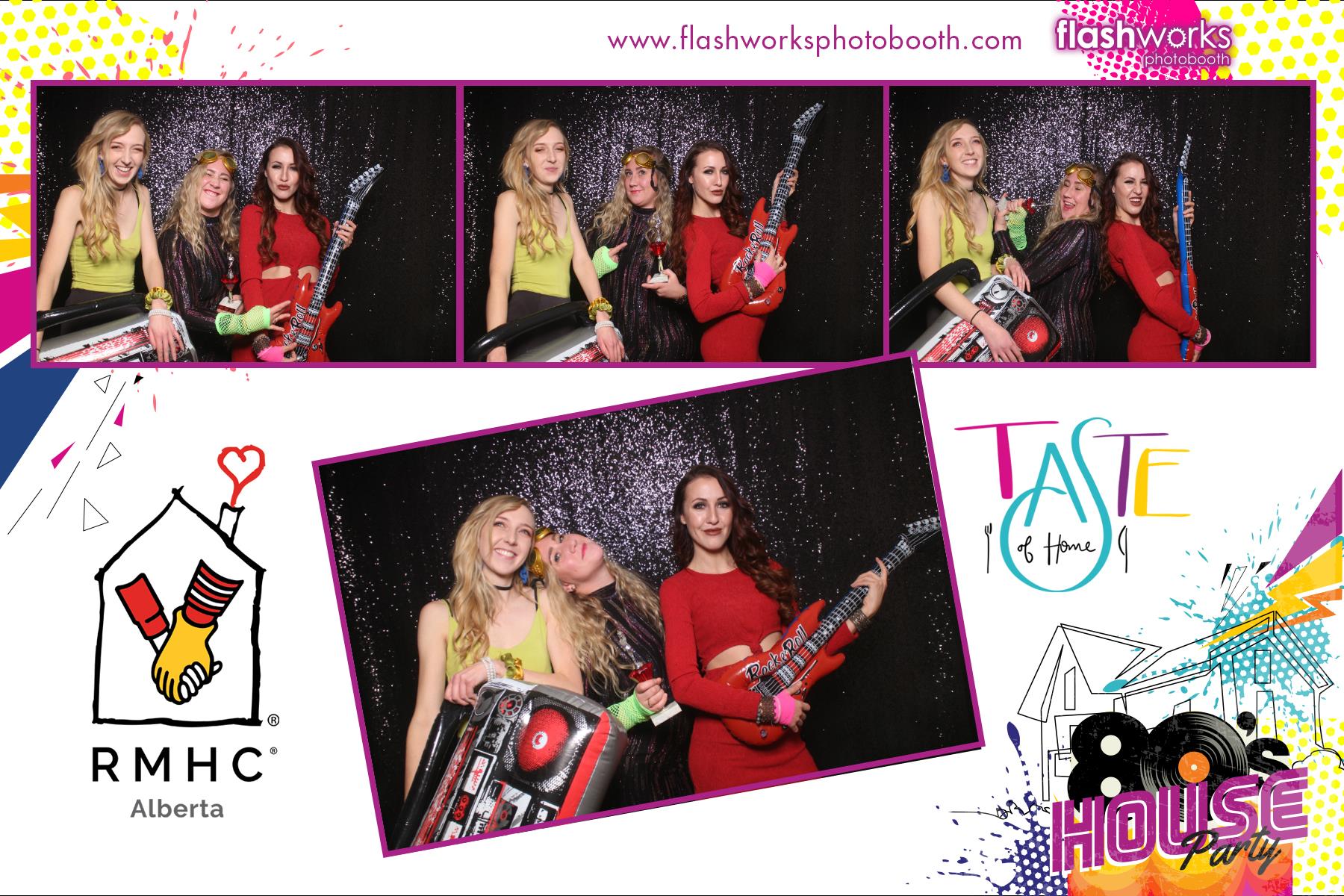 RMHC Alberta - Taste of Home Gala - 80s House Party | View more photos from the event at gallery.flashworksphotobooth.com/u/FlashworksPhotoboothInc/RMHC-Alberta-Taste-of-Home-Gala-80s-House-Party